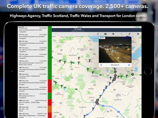 Screenshot #4 pour UK Roads - Traffic & Cameras