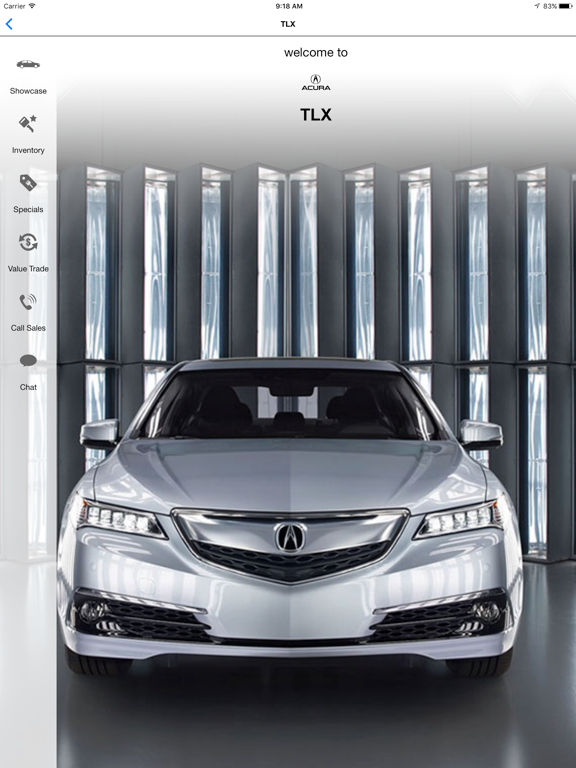 Bob Howard Acura iPad screenshot 2 - Shopping app