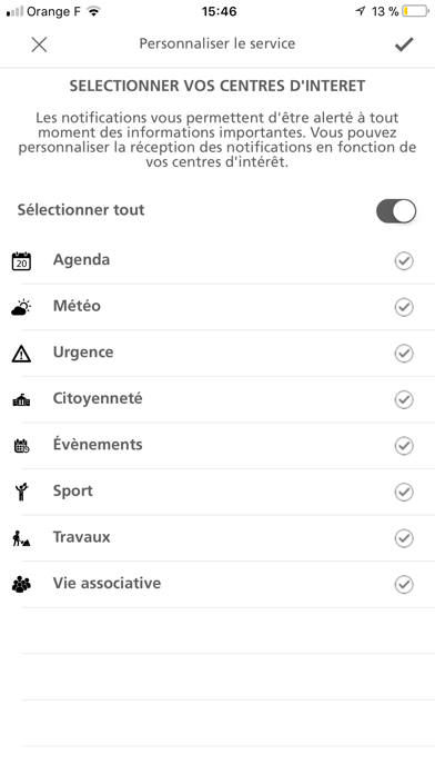 Biganos Infos Screenshot