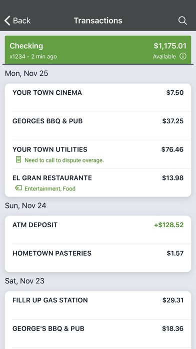 The Citizens Bank Now Screenshot
