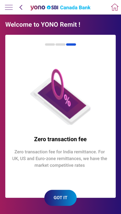 YONO SBI Canada Screenshot