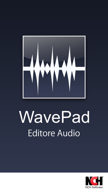 WavePad Editor- Musica e Audio