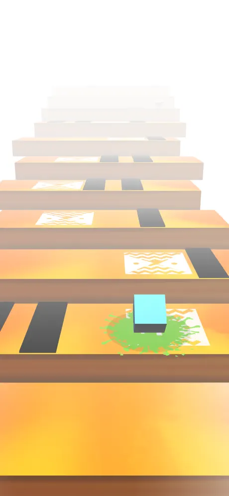 Cube Stars : Jump on stairs