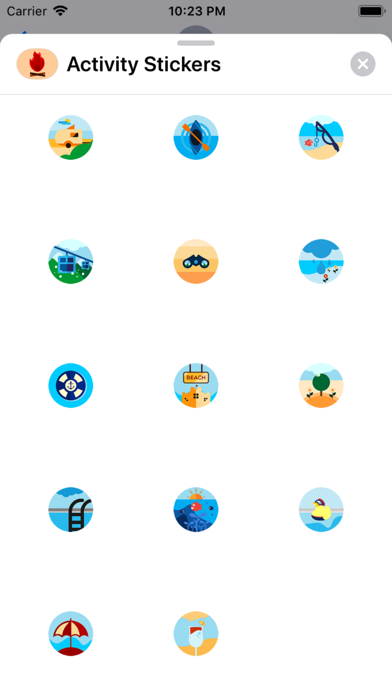 Activity Stickers screenshot 3