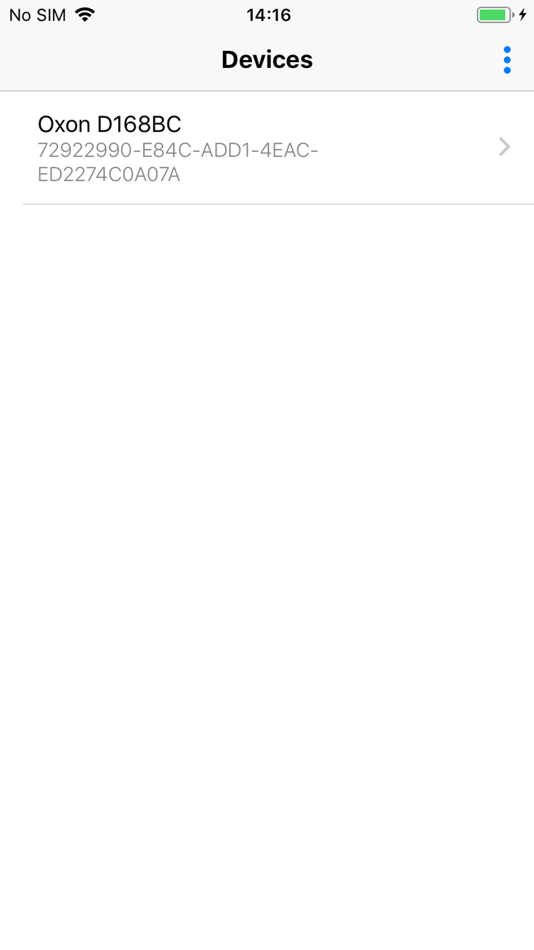 #1. OXON Device Manager (iOS) 由: OXON AG