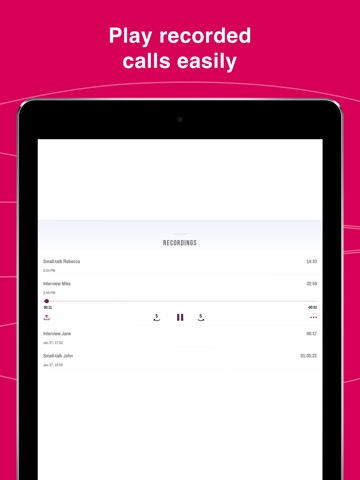 Call Recorder: Save & Listenのおすすめ画像4