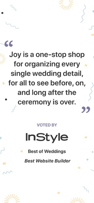Joy - Wedding App & Website(圖1)-速報App