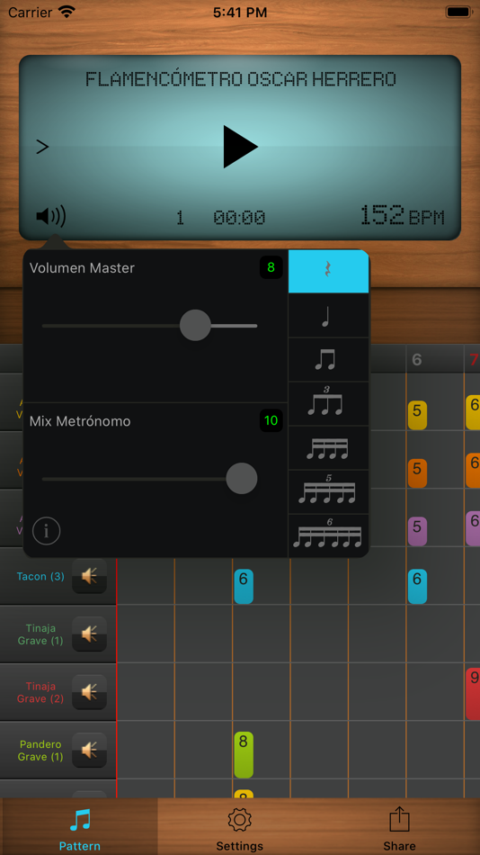 #3. Flamencómetro Oscar Herrero (iOS) Von: Acordes Concert SL