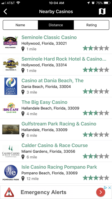 American Casino Guide Screenshot