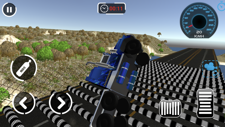 #10. 100 Speed Bumps-Derby Crash 3D (iOS) Podle: Abid Nadeem