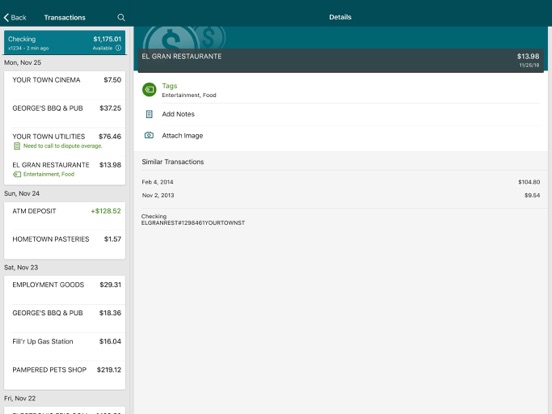 Compass Community CU Mobile iPad screenshot 3 - Finance app