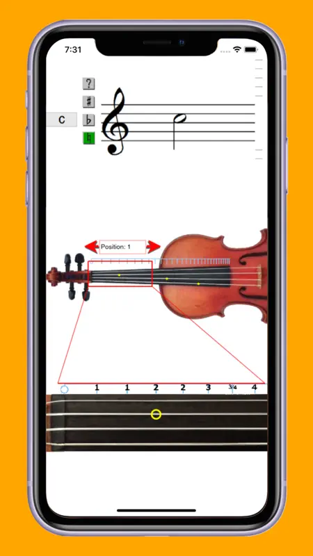 Violin Note Finder screenshot 2 of 8