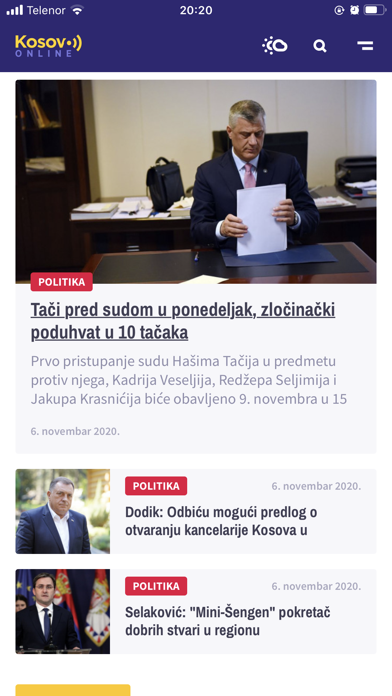 Kosovo Online Screenshot