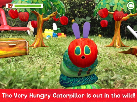 Screenshot #1 for My Very Hungry Caterpillar AR