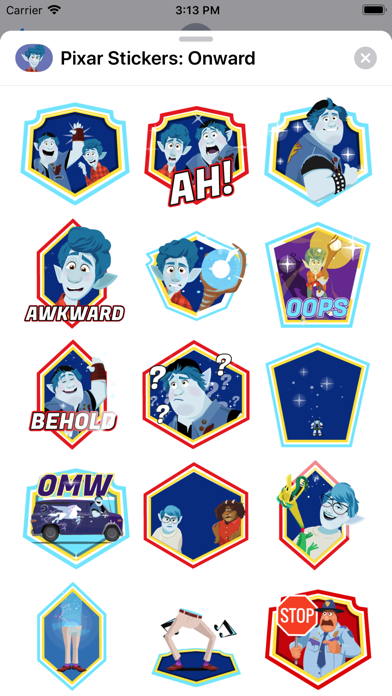 Pixar Stickers: Onwardのおすすめ画像4