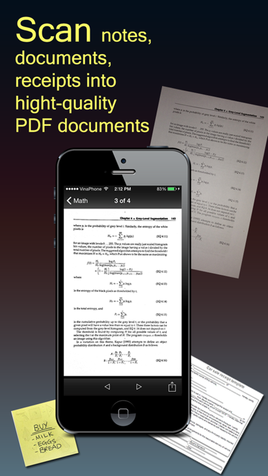 Screenshot #1 pour Fast Scanner : PDF Doc Scan