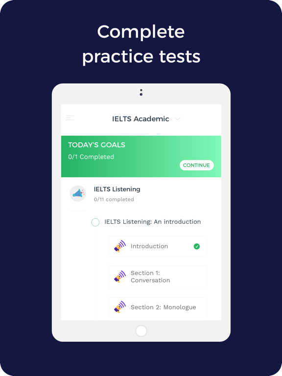 IELTS Prep Master iPad screenshot 4 - Education app
