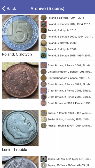 Coinoscope: visual coin searchのおすすめ画像3
