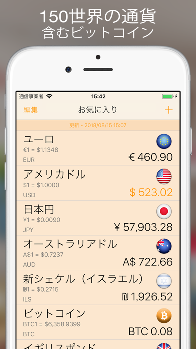 Currency+ (Currency Converter)のおすすめ画像2