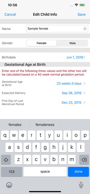 Preterm Growth Tracker Pro(圖3)-速報App