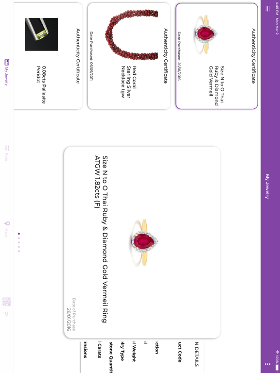 Gemporia Jewelry Auctions screenshot