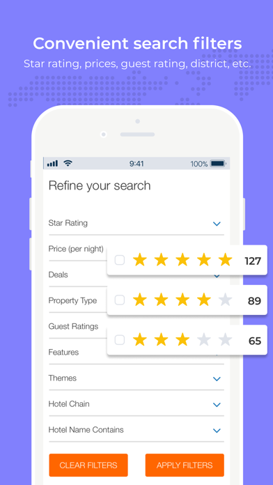 Hotelsmotor - hotel finder app iPhone screenshot 6 - Travel app
