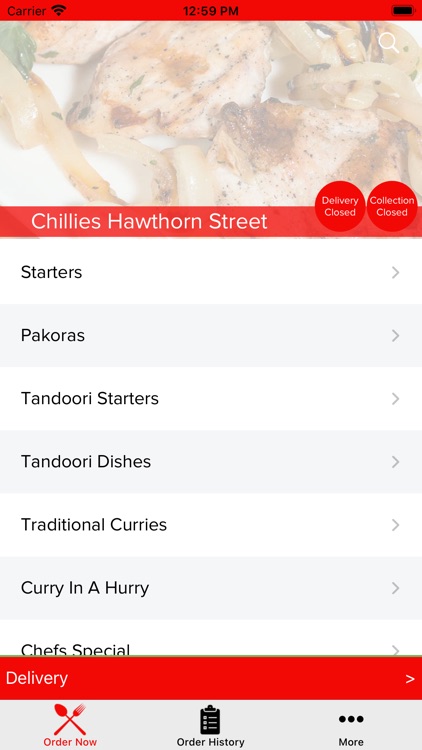 Chillies Hawthorn Street.