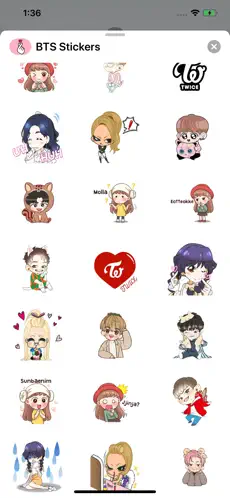 Captura de Pantalla 5 BTS Stickers iphone