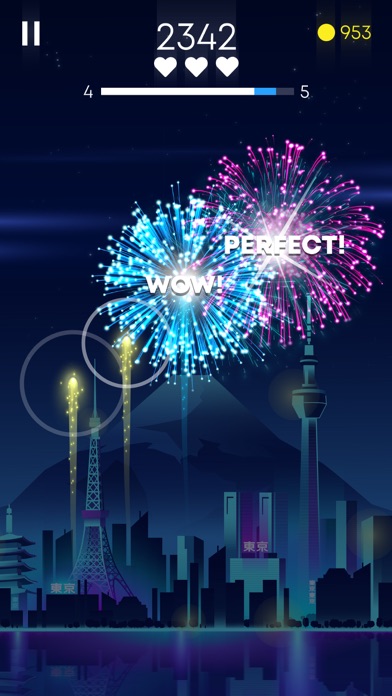 Flashy Fireworks: Rocket Shoot screenshot 2