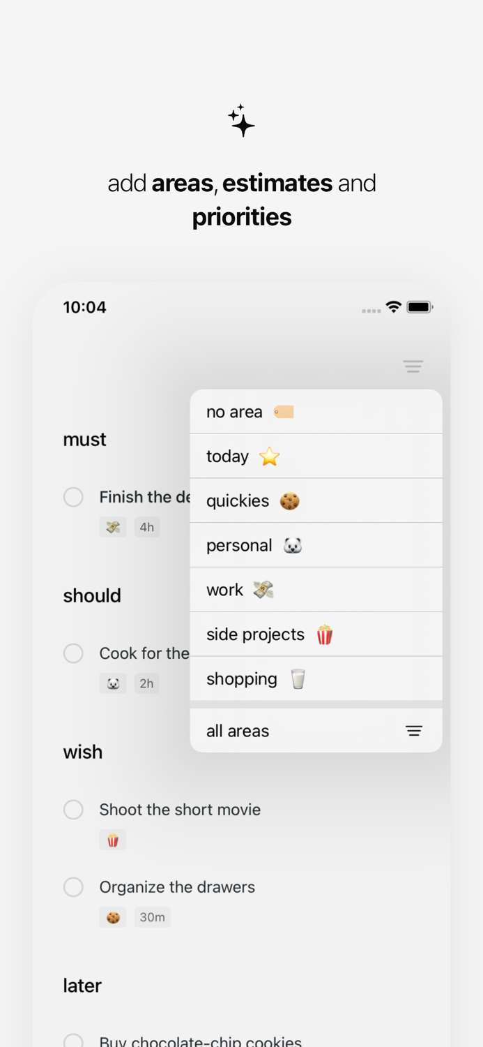 Note - to do list and tasks