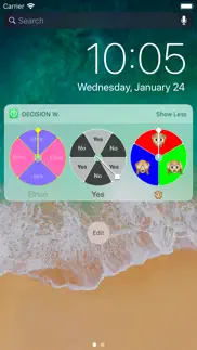 decision widget iphone screenshot 2