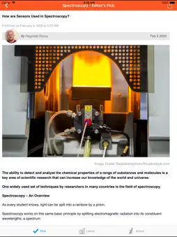 Spectroscopy by AZoNetwork screenshot 7