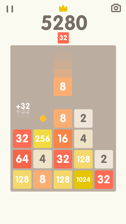 #3. 2048 Bricks (iOS) 由: Ketchapp