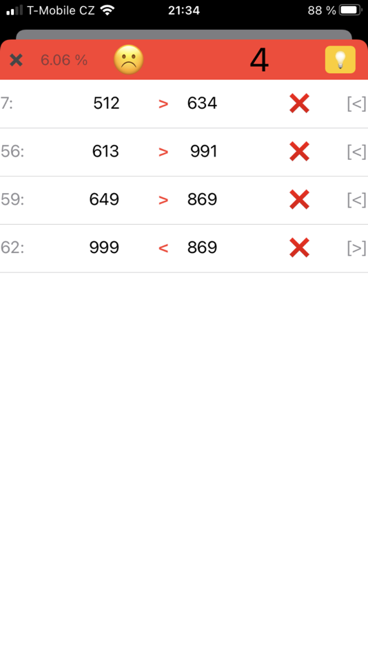 #9. My First Math Compare Numbers (iOS) Podle: Filip Stastny