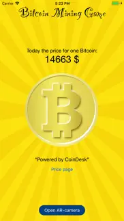 bitcoin mining game iphone screenshot 2