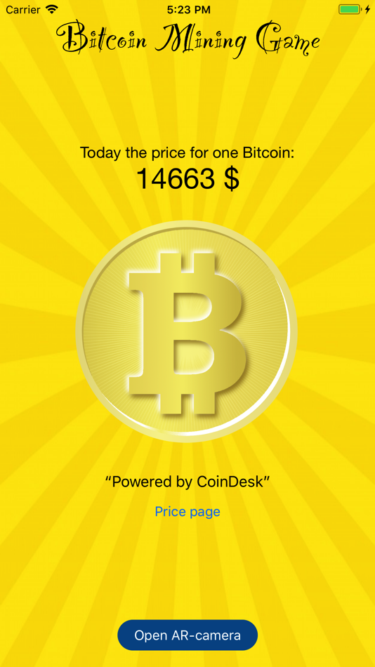 #2. Bitcoin Mining Game (iOS) Podle: Bo Kalvslund