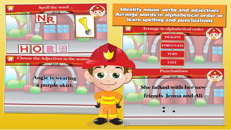 Fireman Grade 2 Kids Games screenshot-3