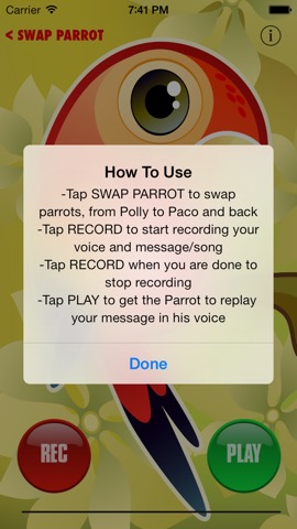 Talking Parrot Repeaterのおすすめ画像4