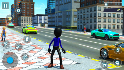 Stickman Rope Hero City Screenshot