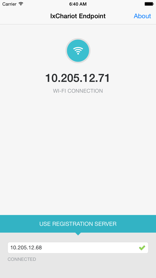 IxChariot Endpoint (iOS) 由: Ixia IxChariot Endpoint (iOS) 由: Ixia