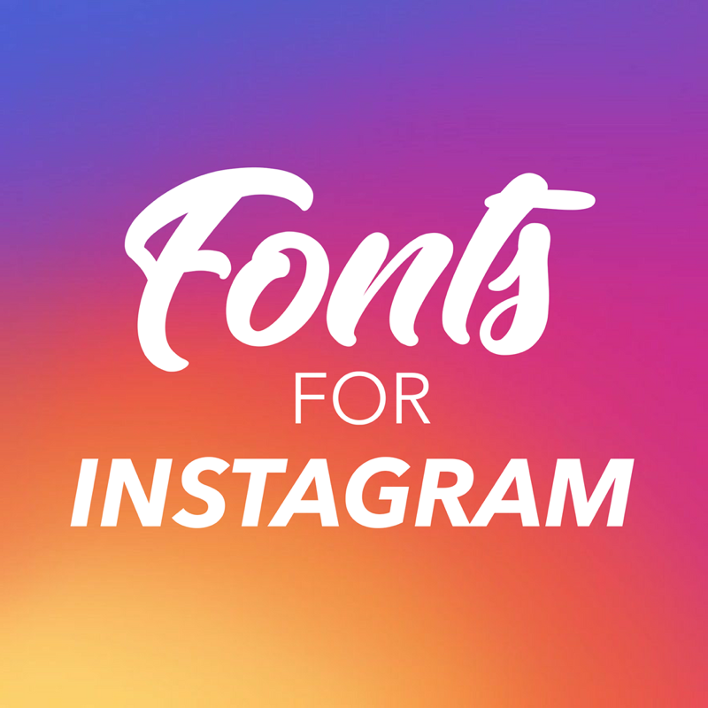 Fonts for Instagram Keyboard