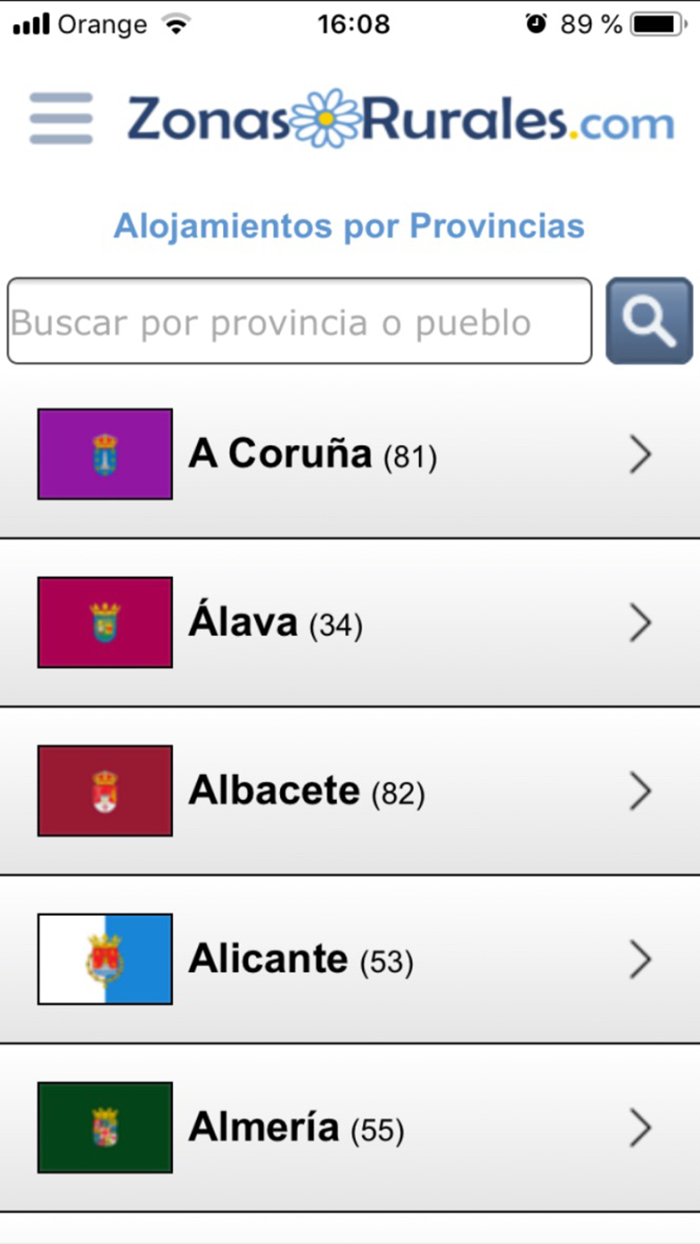 Casas Rurales en Zonas Rurales