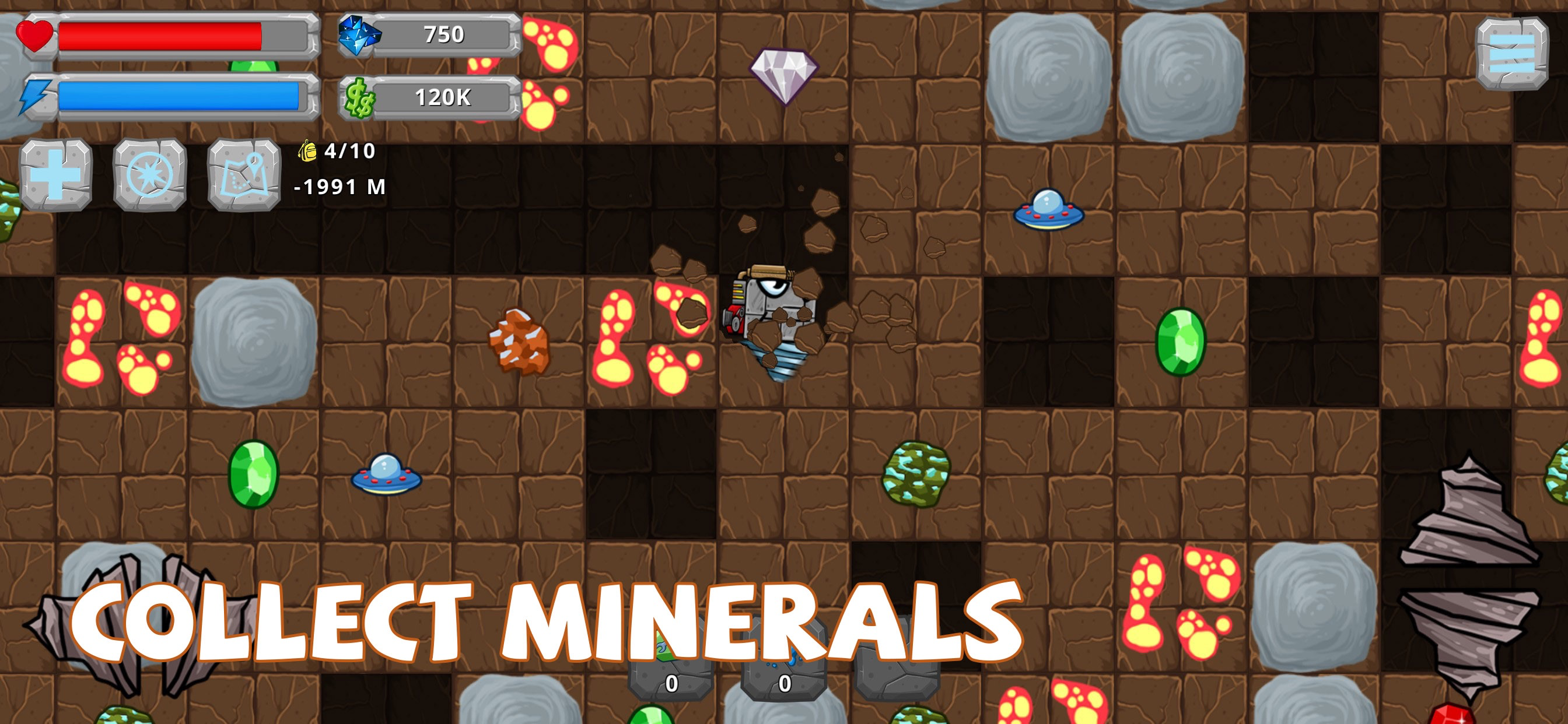 Digger Machine: dig minerals
