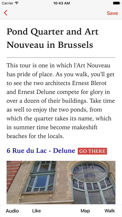 Pond Quarter and Art Nouveau