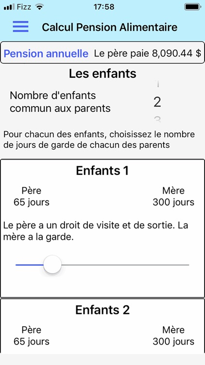 Pension Alimentaire Québec screenshot-3