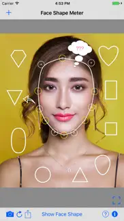 face shape meter camera tool iphone resimleri 1
