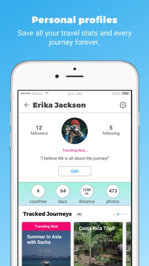 Journey Driven: Travel Tracker(圖6)-速報App