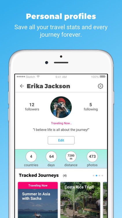 Journey Driven: Travel Tracker screenshot-5