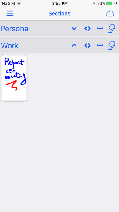 PocketJot - Handwritten Notes Screenshot