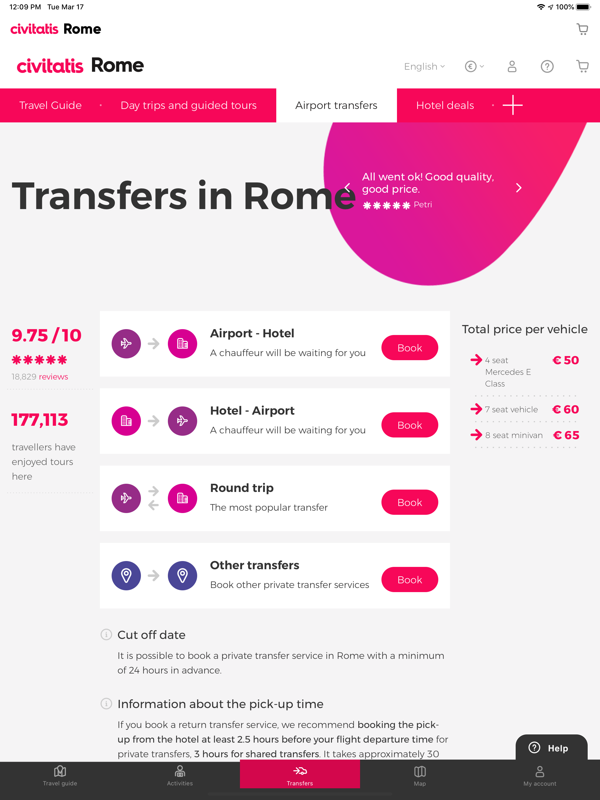 Rome Guide by Civitatis.com